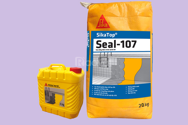 QUY TRÌNH CHỐNG THẤM NHÀ VỆ SINH , BAN CÔNG  BẰNG SIKA TOP SEAL - 107 
